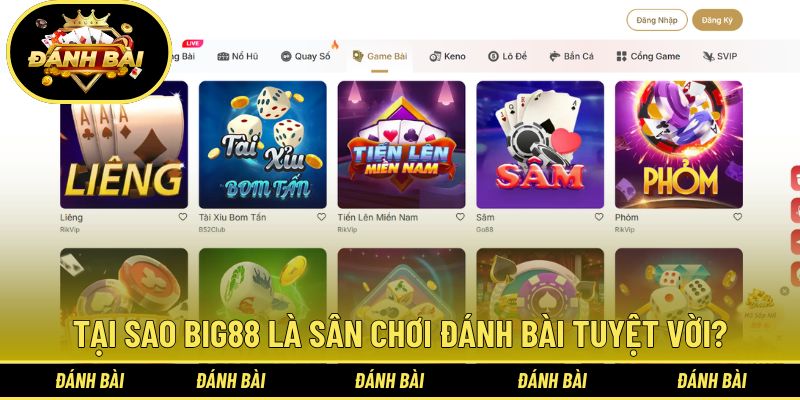 Lý do nhiều người thích chơi game bài ở nhà cái