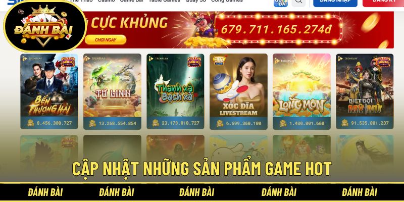 Cập nhật những sản phẩm game hot