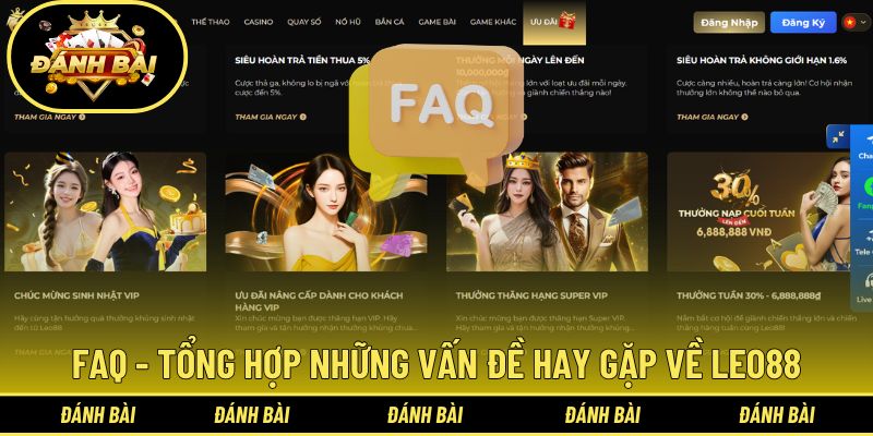 Danh sách Q&A thường gặp về sân chơi