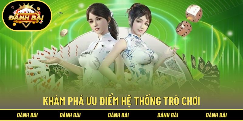Khám phá ưu điểm hệ thống trò chơi cho hội viên