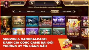 game bai sunwin uy tin hap dan